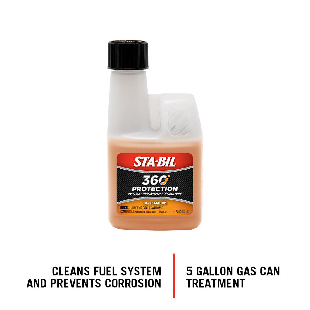 STA-BIL 360° Protection Ethanol Fuel Treatment & Stabilizer (3 Sizes)