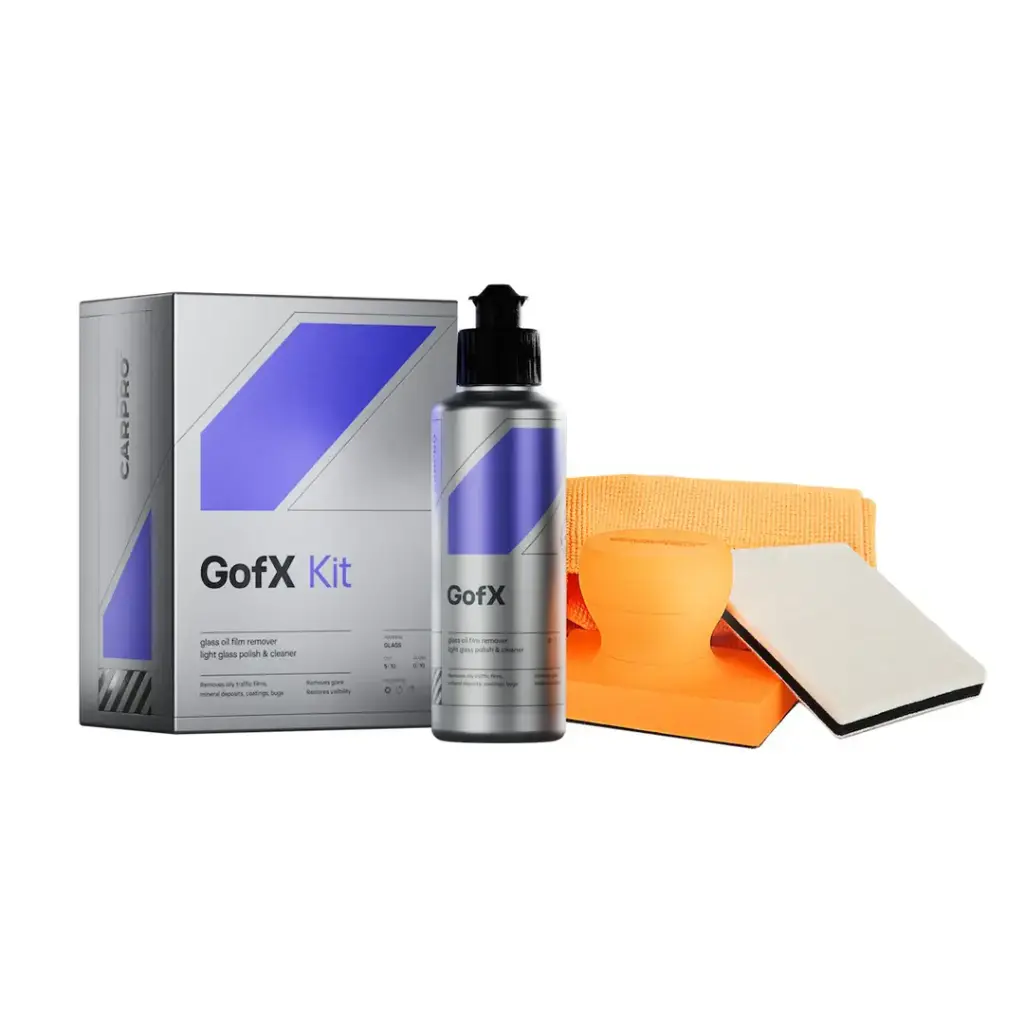 CarPro GofX Glass Film Oil Remover - 150ml KIT